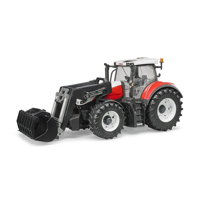 Bruder, Traktor Steyr 6300 Terrus s čelným nakladačom, 1:16