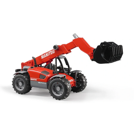Bruder, Teleskopický nakladač Manitou, 1:16