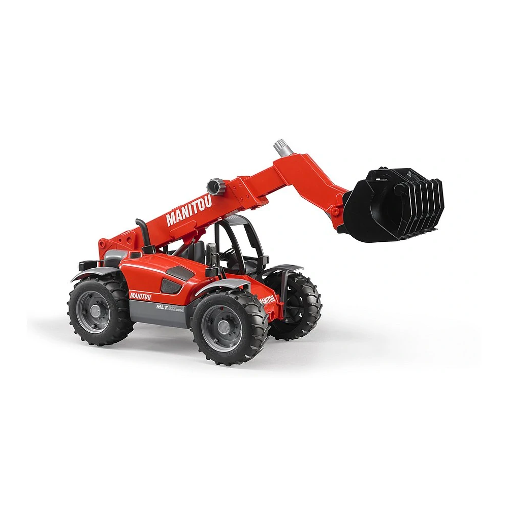 Bruder, Teleskopický nakladač Manitou, 1:16