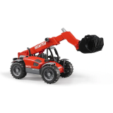 Bruder, Teleskopický nakladač Manitou, 1:16