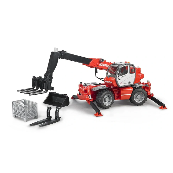 Bruder, Teleskopický nakladač Manitou MRT 2150, 1:16