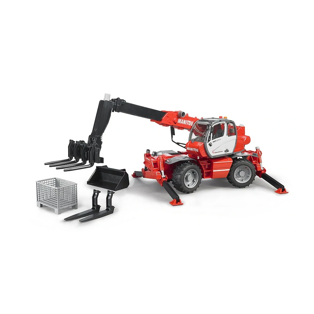 Bruder, Teleskopický nakladač Manitou MRT 2150, 1:16