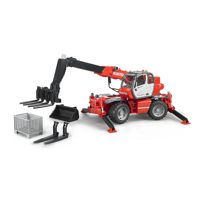 Bruder, Teleskopický nakladač Manitou MRT 2150, 1:16