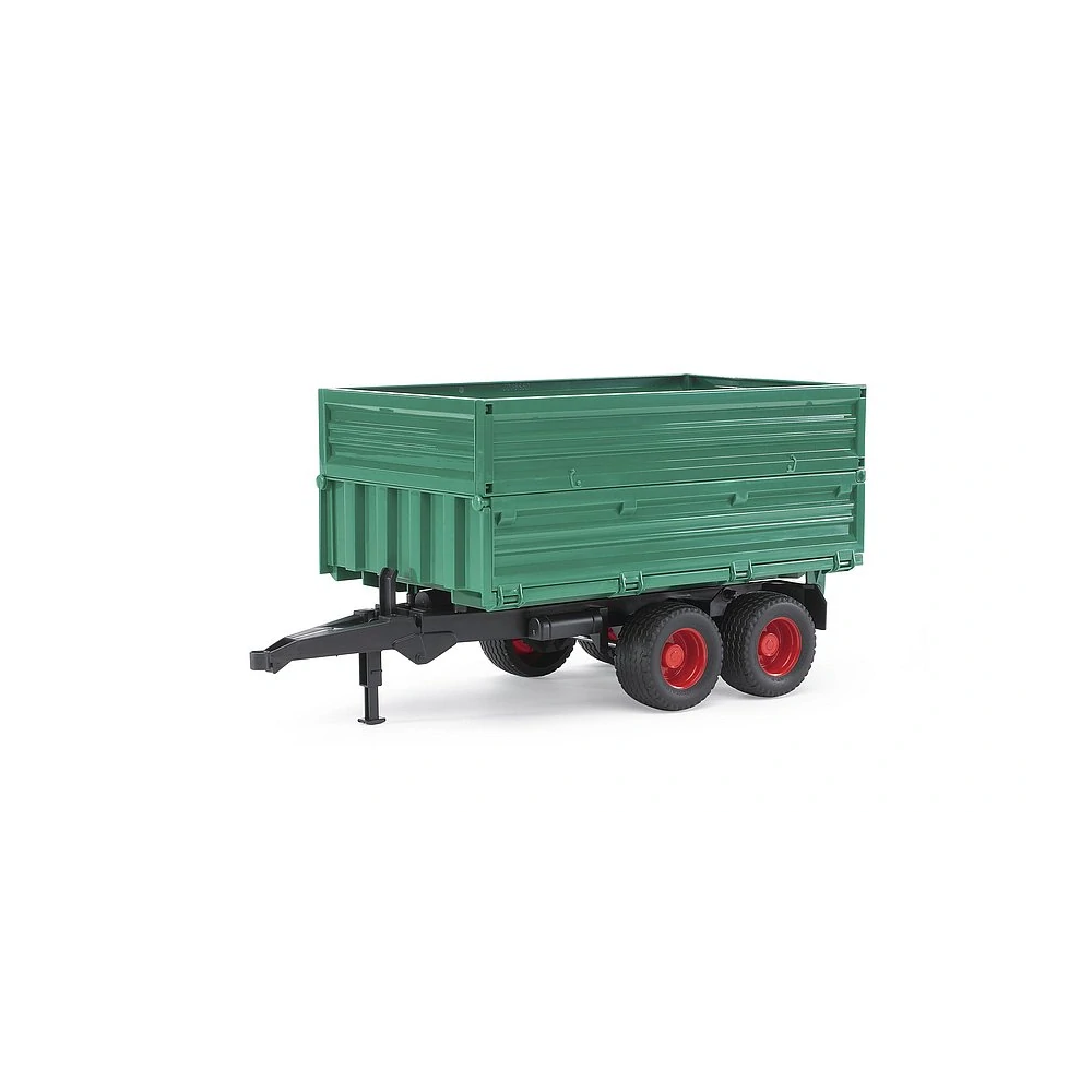 Bruder, Tandemový príves s nástrčnou bočnicou, 1:16