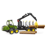 Bruder, JD Forwarder lesný stroj, 1:16