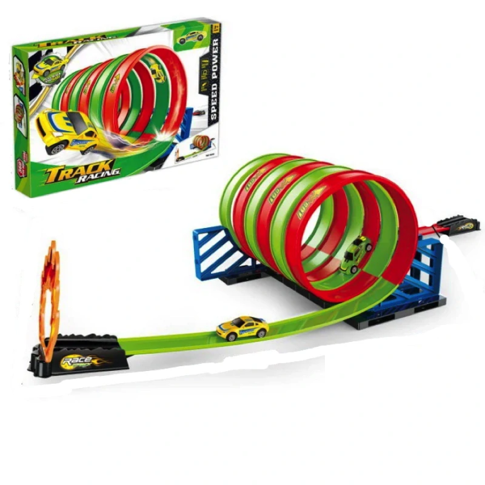 JOKO Twisted Loop Race Track Pretekárska dráha s 6 Slučkami