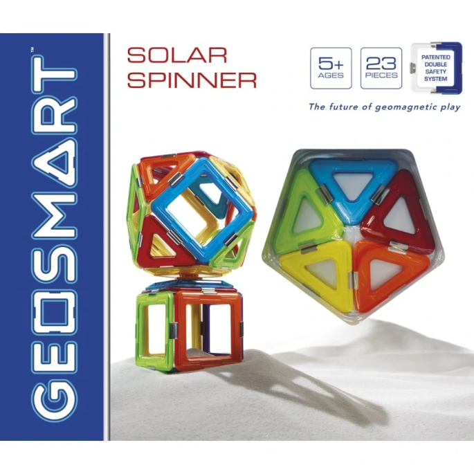 Geosmart, Magnetická stavebnica Solar Spinner, 23 ks