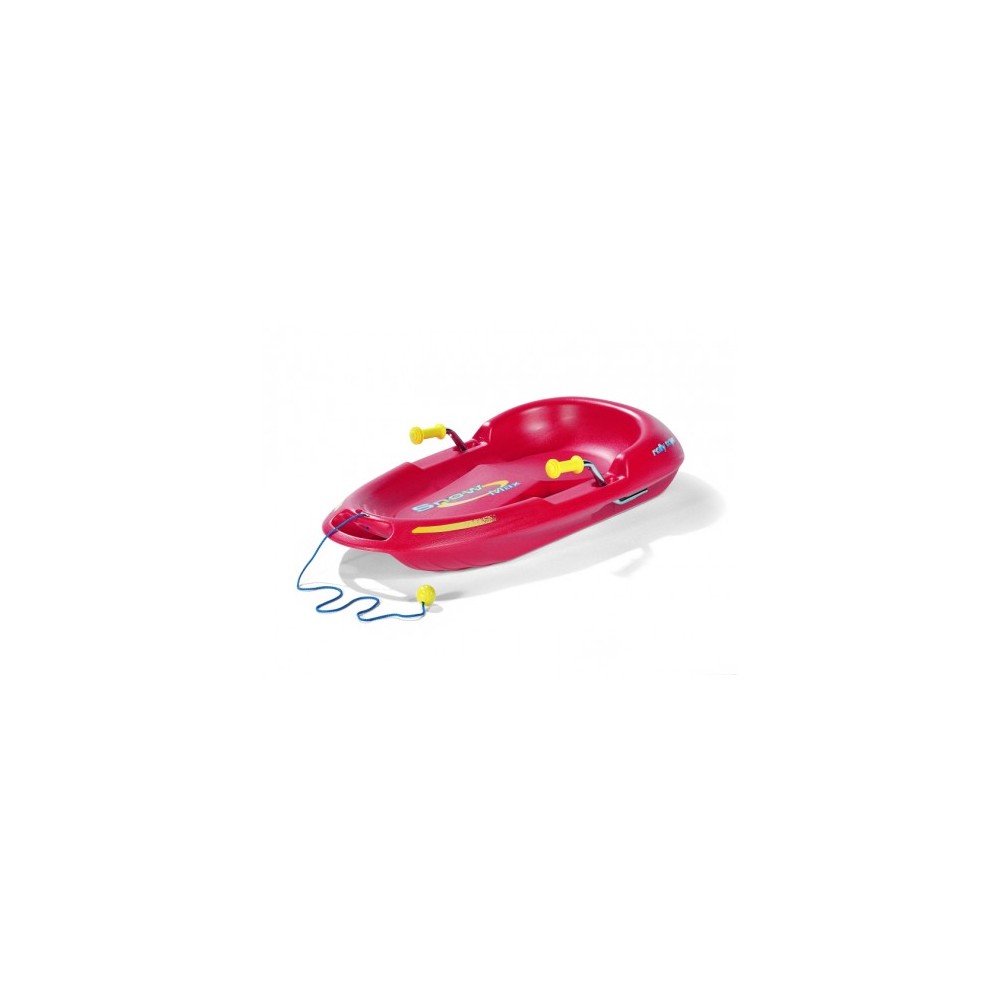 Rolly Toys Snežné boby Snow Max, Nosnosť 100kg, červené