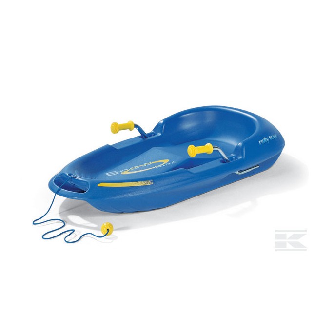 Rolly Toys Snežné boby Snow Max, Nosnosť 100kg,  modré