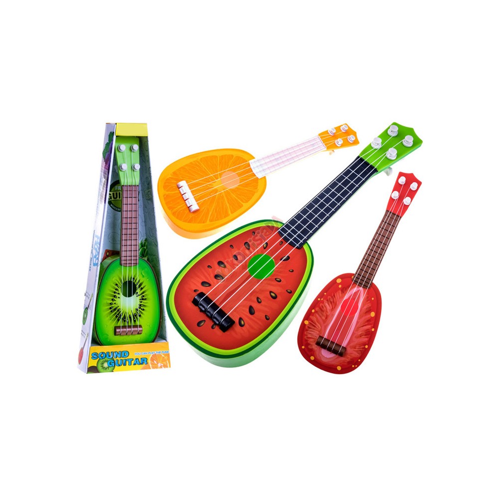 JOKO Detská gitara Ukulele OVOCIE