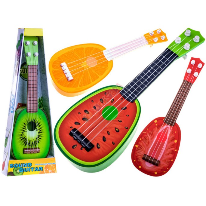 JOKO Detská gitara Ukulele OVOCIE