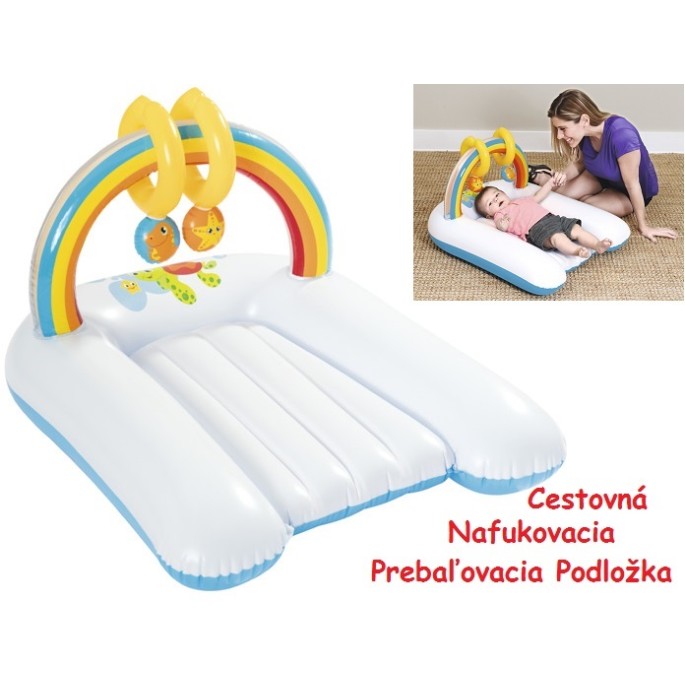 Bestway 52241, Nafukovacia prebaľovacia podložka, cestovná