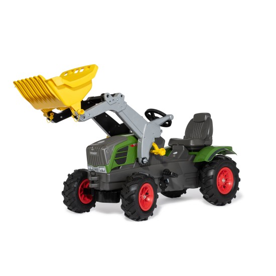 Rolly Toys, Šľapací traktor Fendt 211 Vario s nakladačom a nafukovacími kolesami, od 3 do 8 rokov