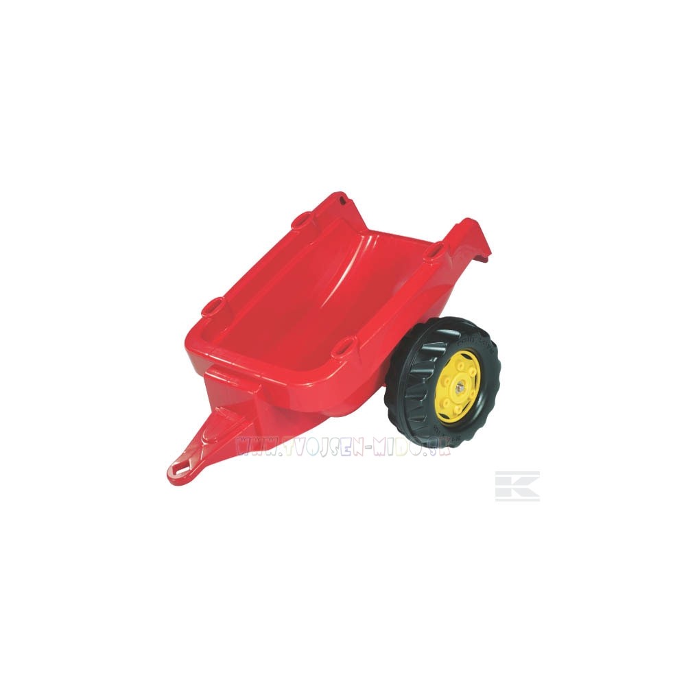 Rolly Toys Príves - Vlečka za traktor, červená