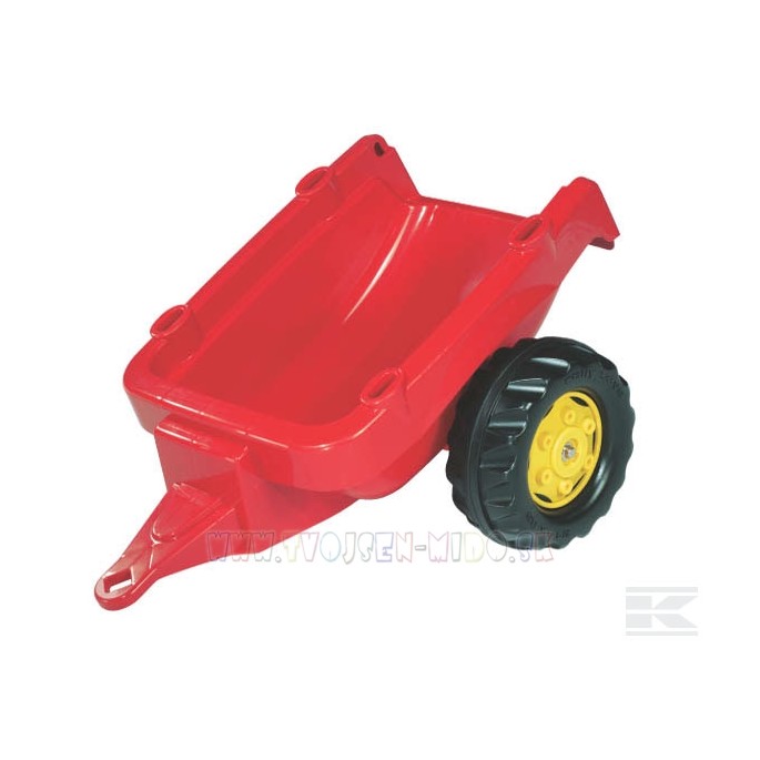 Rolly Toys Príves - Vlečka za traktor, červená