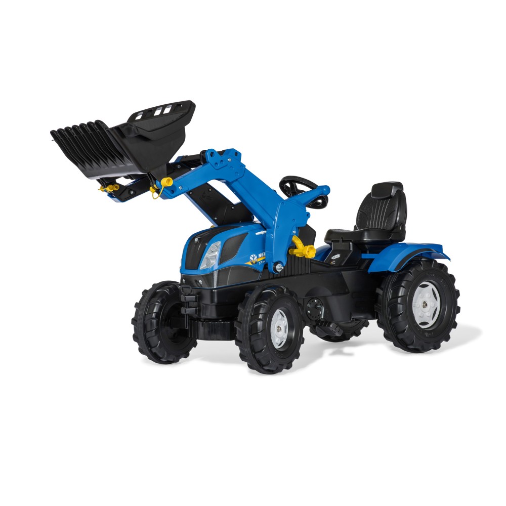 Rolly Toys Šľapací traktor New Holland T7 + predný nakladač RollyFarmtrac, od 3 do 8 rokov