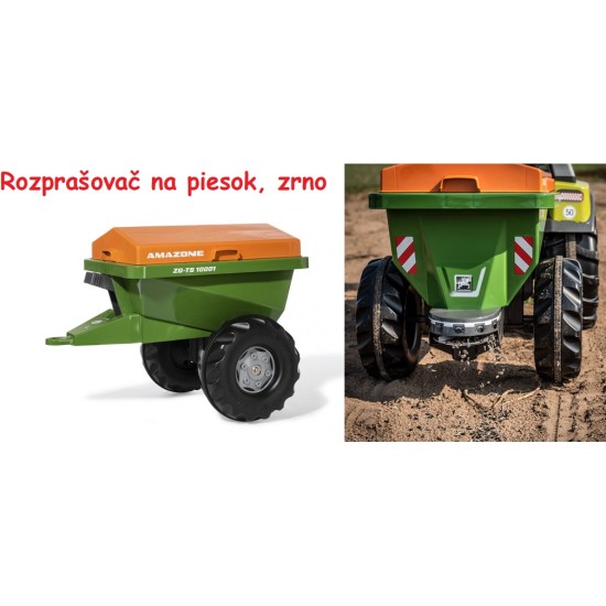 Rolly Toys Príves Rozmetač na piesok, zrno Streumax Amazone R25104