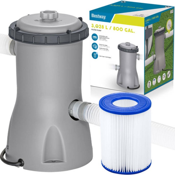 Bestway 58386 Kartušová Filtrácia II 3028 l/h  FLOWCLEAR