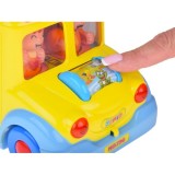 Huile Toys Interaktívny veselý autobus, žltý