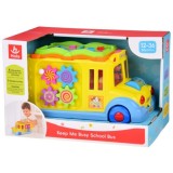 Huile Toys Interaktívny veselý autobus, žltý