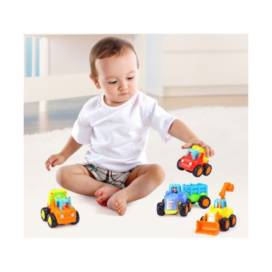 Hola Toys Sada malých autíčok  4 ks