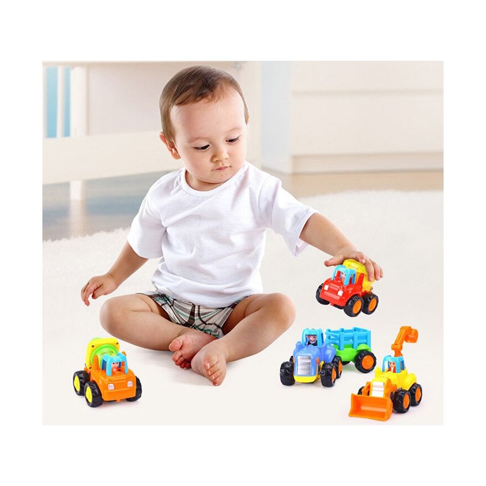 Hola Toys Sada malých autíčok  4 ks