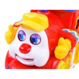 Hola Toys Interaktívny Vláčik so svetlom a zvukom + Klavír + vkladačka + jazdí sám