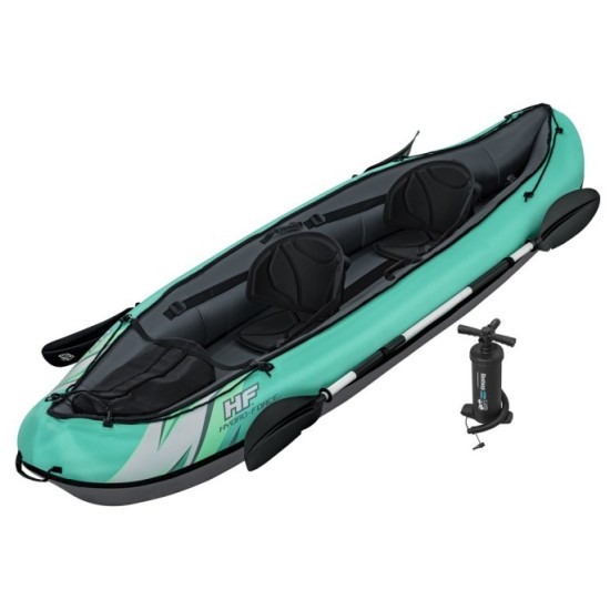 Bestway Nafukovací Kajak Ventura Elite X2 Hydro Force + veslá, nosnosť 200kg, zelený