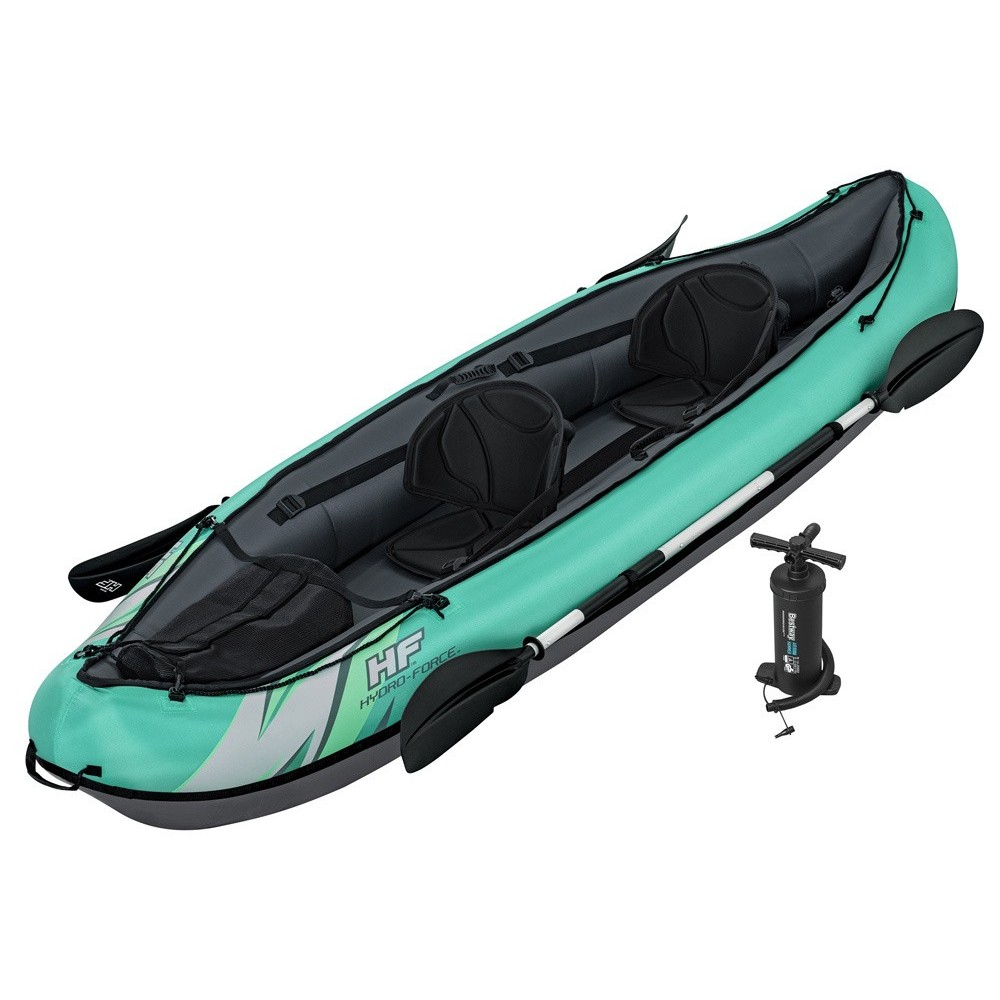 Bestway Nafukovací Kajak Ventura Elite X2 Hydro Force + veslá, nosnosť 200kg, zelený