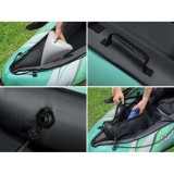 Bestway Nafukovací Kajak Ventura Elite X2 Hydro Force + veslá, nosnosť 200kg, zelený