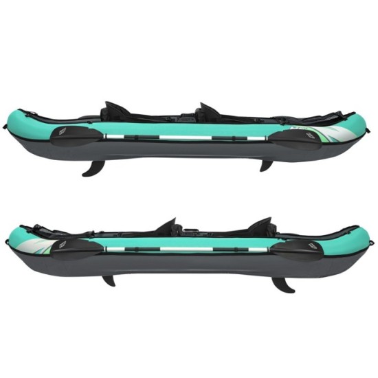 Bestway Nafukovací Kajak Ventura Elite X2 Hydro Force + veslá, nosnosť 200kg, zelený