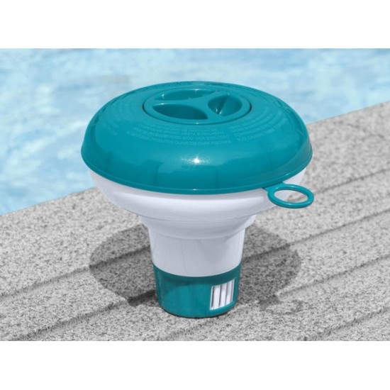 BESTWAY 58210 Dávkovač Chemikálií Chlóru pre bazén, Plavák Dispenser Chémie