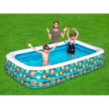 Bestway 54121 Veľký nafukovací bazén 305cm x 183  x 56cm, kvietky