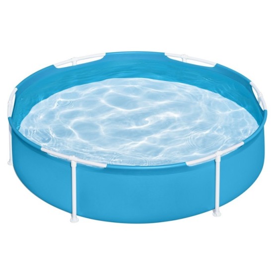 Bestway 56283 Bazén pre deti s kovovou konštrukciou Steel Frame Pool 152 x 38 cm, modrý