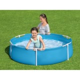 Bestway 56283 Bazén pre deti s kovovou konštrukciou Steel Frame Pool 152 x 38 cm, modrý