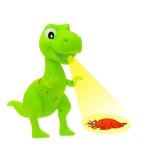 JOKO Detský projektor Dinosarus T-REX + fixy, zelený