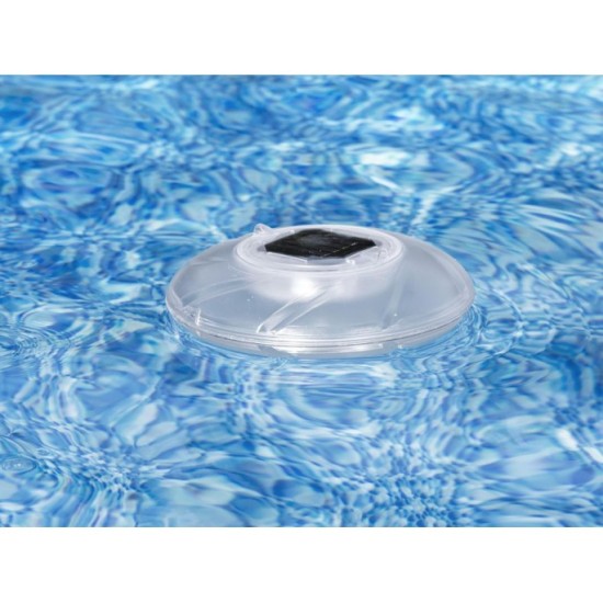 Bestway 58111 Solárna LED lampa do bazéna, plávajúca 18cm