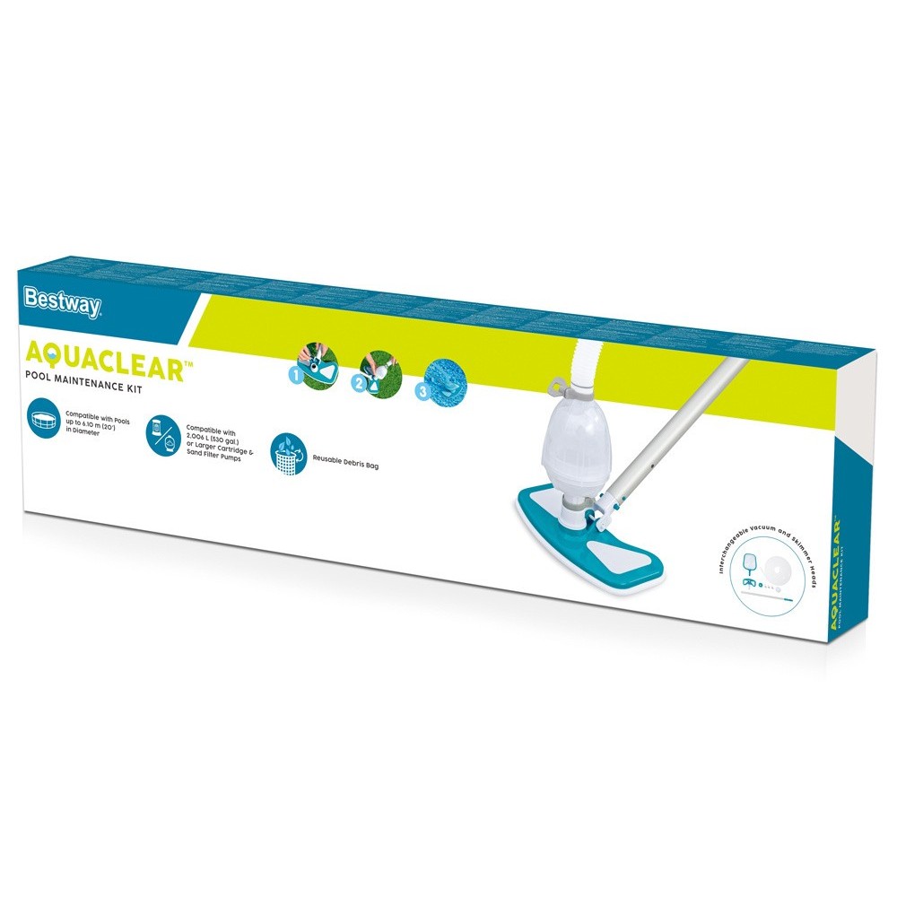 Bestway 58234 AquaClean Vysávač, Sada na čistenie bazéna