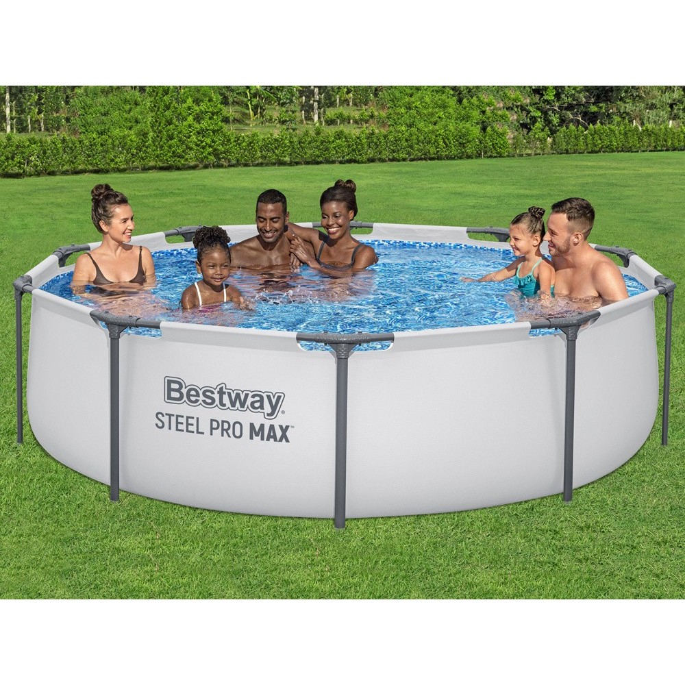 Bestway 56408 Bazén s kovovou konštrukciou Steel Pro MAX 305x76cm + filtračné čerpadlo