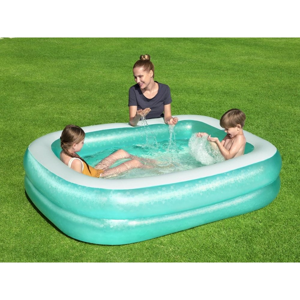 Bestway 54005 Nafukovací bazén pre deti 201cm x 150 x 51cm, obdĺžnikový