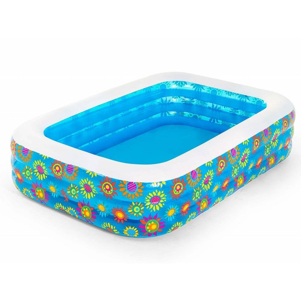 Bestway 54120 Rodinný Nafukovací bazén 229 x 152 cm Kvety