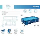 Bestway 56403 Bazén Steel Pro Prame Deluxe JR. 259cm x 170cm x 61cm