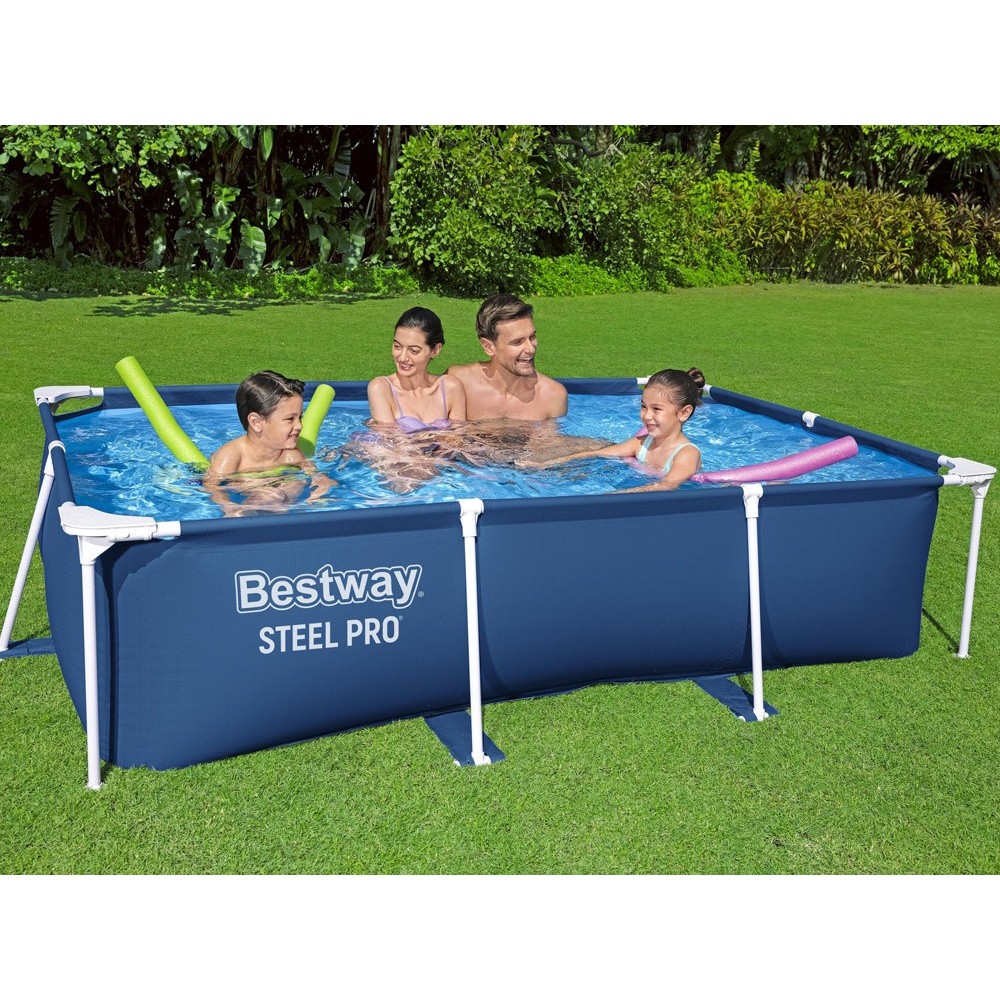 Bestway 56403 Bazén Steel Pro Prame Deluxe JR. 259cm x 170cm x 61cm