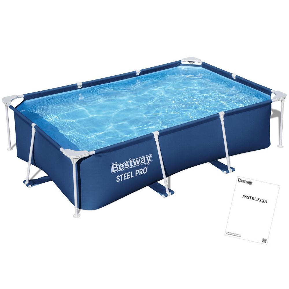 Bestway 56403 Bazén Steel Pro Prame Deluxe JR. 259cm x 170cm x 61cm