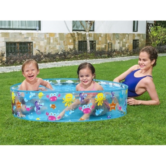 Bestway 55028 Samorozkladací Detský bazén  122 cm x 25 cm