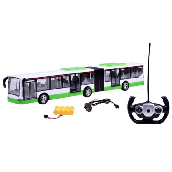 JOKO RC Autobus na diaľkové ovládanie s Led svetlami 44cm, zelený