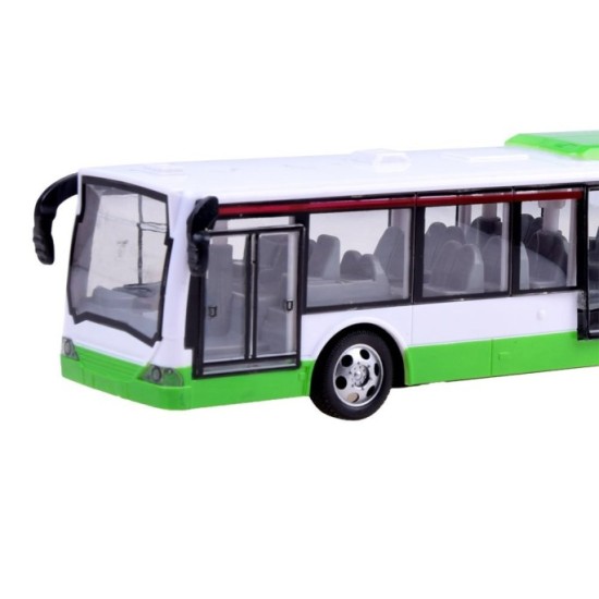 JOKO RC Autobus na diaľkové ovládanie s Led svetlami 44cm, zelený