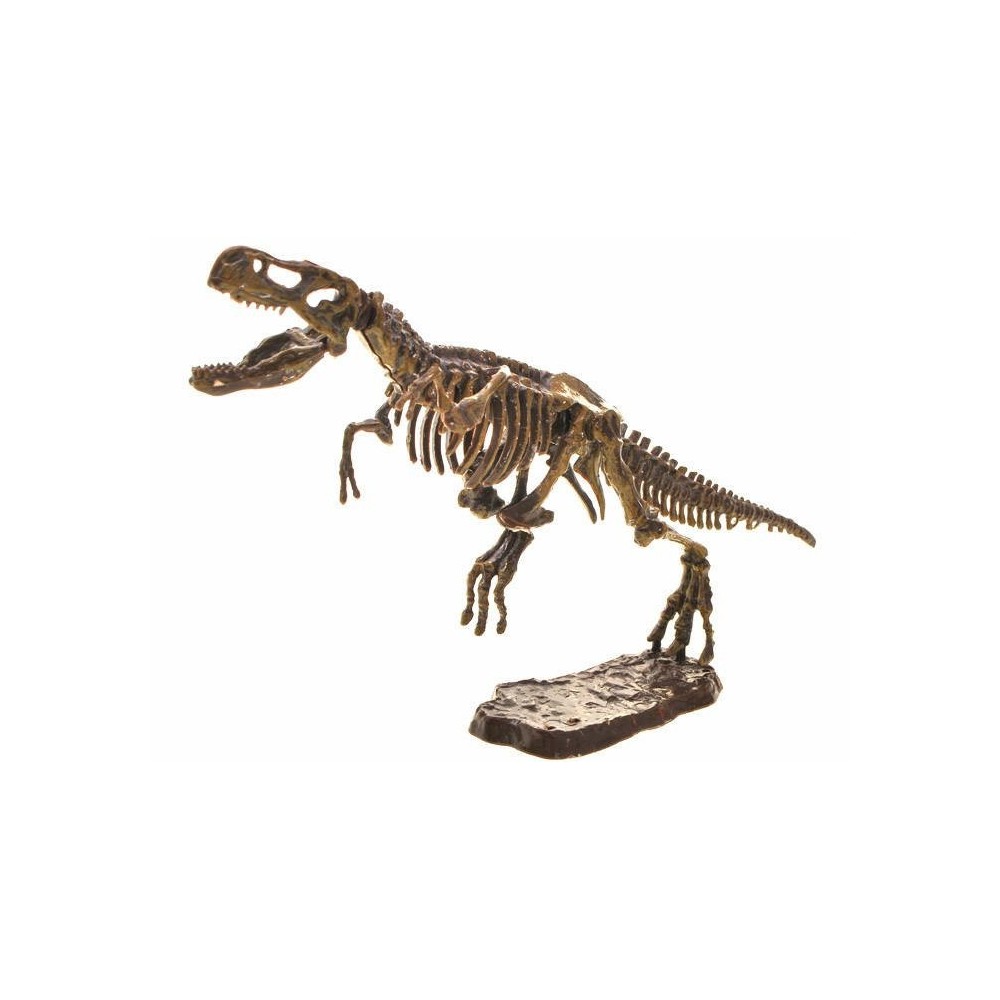 JOKO 3D Sada Vykopávky na vykopávanie kostry Dinosaura Tyrannosaura T-REX, skelet s kladivkom, malý paleontológ