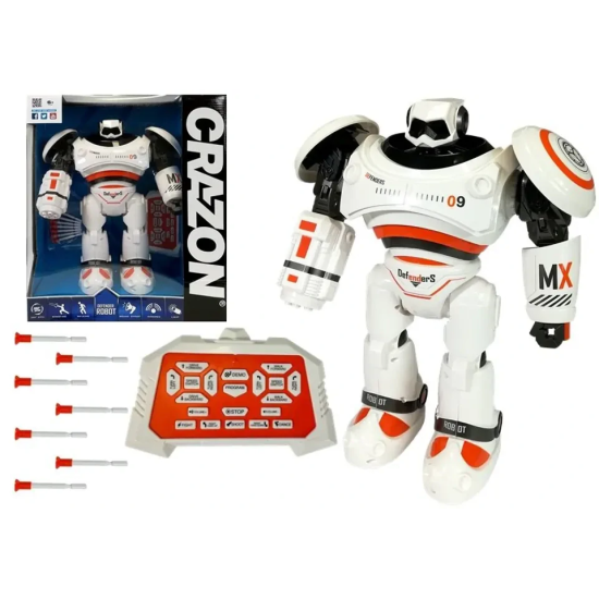 JOKO Interaktívny Robot MX09 so strieľajúcim delom, chodí, tancuje + náboje