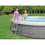 Bestway Kovový Rebrík 84cm do bazéna